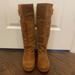 Sorel Women’s Tall Wedge Boots. Brown. Size 9.